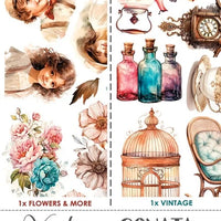 Craft O'Clock - Vintage Sonata Extras Set 3