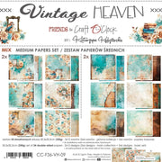 Craft O'Clock - Vintage Heaven 8x8 Mix Papers Set