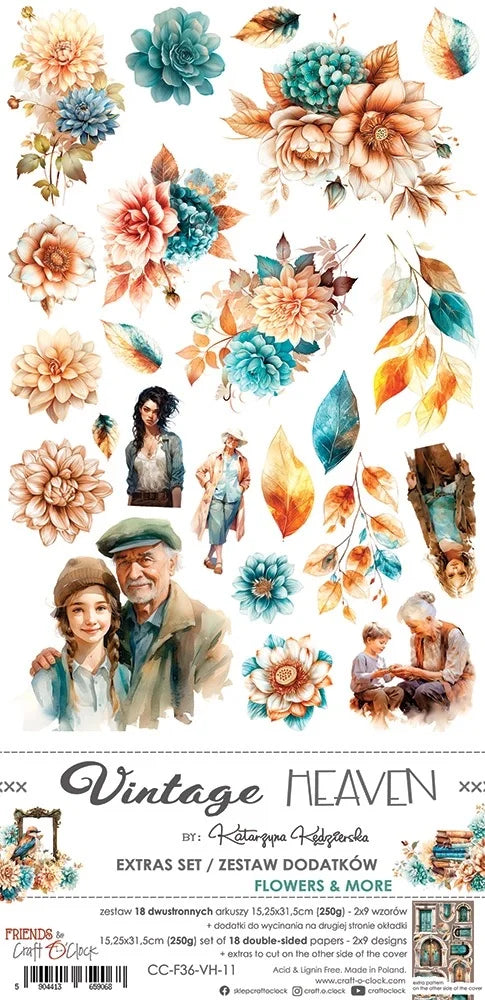 Craft O'Clock - Vintage Heaven Extras Set 1