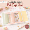 CrafTreat Card Blanks- Pull FlapsCcard- White- 3 sets.