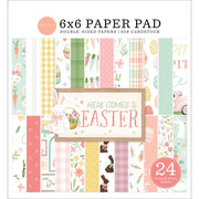 Carta Bella - Here Comes Easter 6x6 Paper Pad 24/Pkg