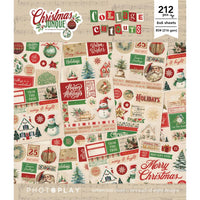 Photo Play - Christmas Junque Collage Cutouts 212pcs