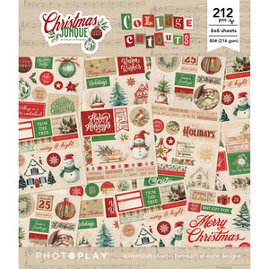 Photo Play - Christmas Junque Collage Cutouts 212pcs