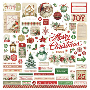 Photo Play - Christmas Junque 12x12 Cardstock Sticker Sheet