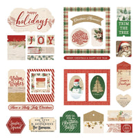 Photo Play - Christmas Junque Cardstock Ephemera 30/Pkg