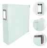 Couture Creations 12x12 Classic Superior Leather Album - Cool Grey