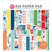 Carta Bella - Happy Crafting 6"x6" Paper Pad - 24/Pkg