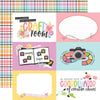 Echo Park - Craft Room Paper - 6x4 Journaling Cards