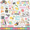 Echo Park - Craft Room Element Sticker Sheet