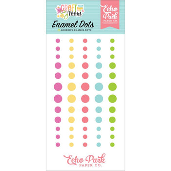 Echo Park - Craft Room Enamel Dots 60pcs