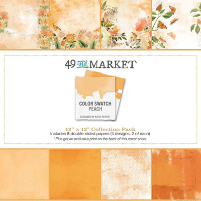 49 & Market Color Swatch - Peach 12x12 Collection Pack