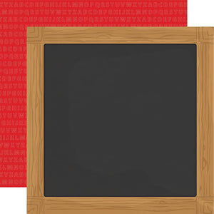 Carta Bella - Back to School Paper - Chalkboard