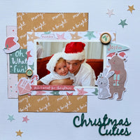 Christmas Cuties Layout Kit