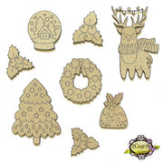 2Crafty - Christmas Assortment Set 3