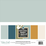 Echo Park - Special Delivery Baby Boy Solids Collection Kit 12"X12"