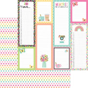 Doodlebug - Hello Again Collection Paper - Pretty Polka-Dots