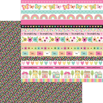 Doodlebug - Hello Again Collection Paper - Cute Calico