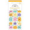 Doodlebug - Sweet & Spooky Sprinkles Adhesive Enamel Shapes - Pretty Pumpkins