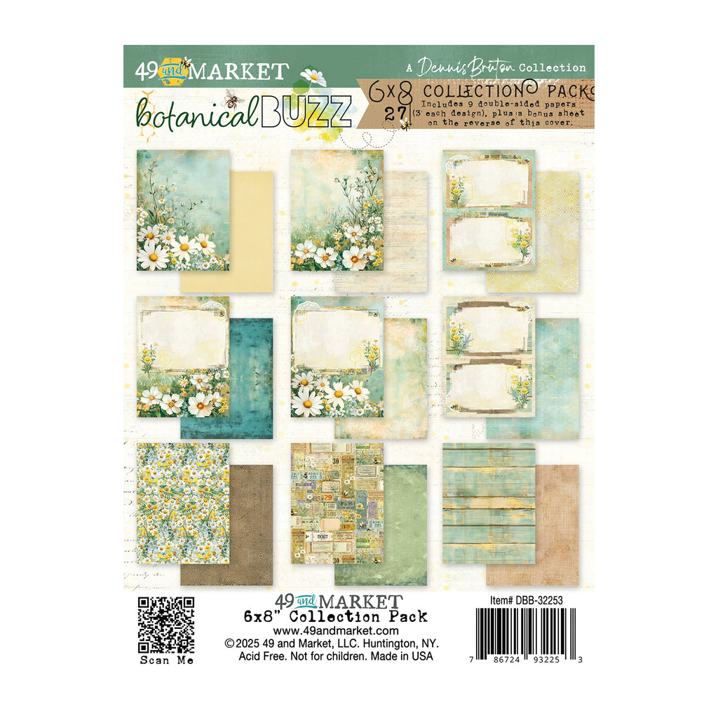 49 And Market - Botanical Buzz 6x8 Paper Pack