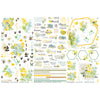 49 And Market - Botanical Buzz Rub-On Transfer Set