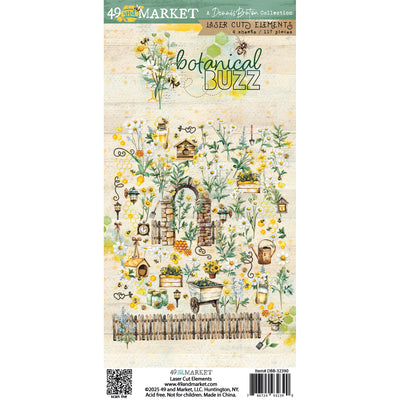 49 And Market - Botanical Buzz Laser Cut Elements