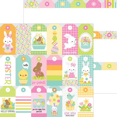 Doodlebug - Bunny Hop Paper - Easter's On Its Way