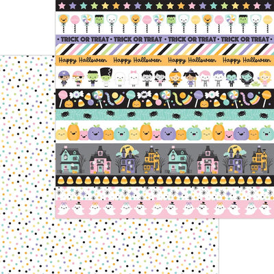 Doodlebug - Sweet & Spooky Double-sided Paper - Spooky Sprinkles