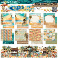 49 and Market - Beach Vibes 12x12 Collection Pack