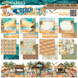 49 and Market - Beach Vibes 12x12 Collection Pack