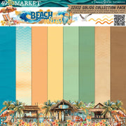 49 and Market - Beach Vibes 12x12 Solids Collection Pack
