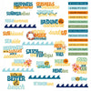 49 and Market - Beach Vibes Chipboard Words 39/Pkg