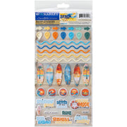 49 and Market - Beach Vibes Puffy Stickers 126/Pkg
