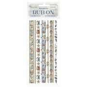 Stamperia - Silent Sea Rubons - Strips 4"x8.5"