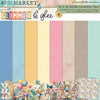 49 and Market - Glimmer and Glee 12x12 Solids Collection Pack