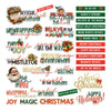 49 and Market - Jolly Jingles Chipboard Set