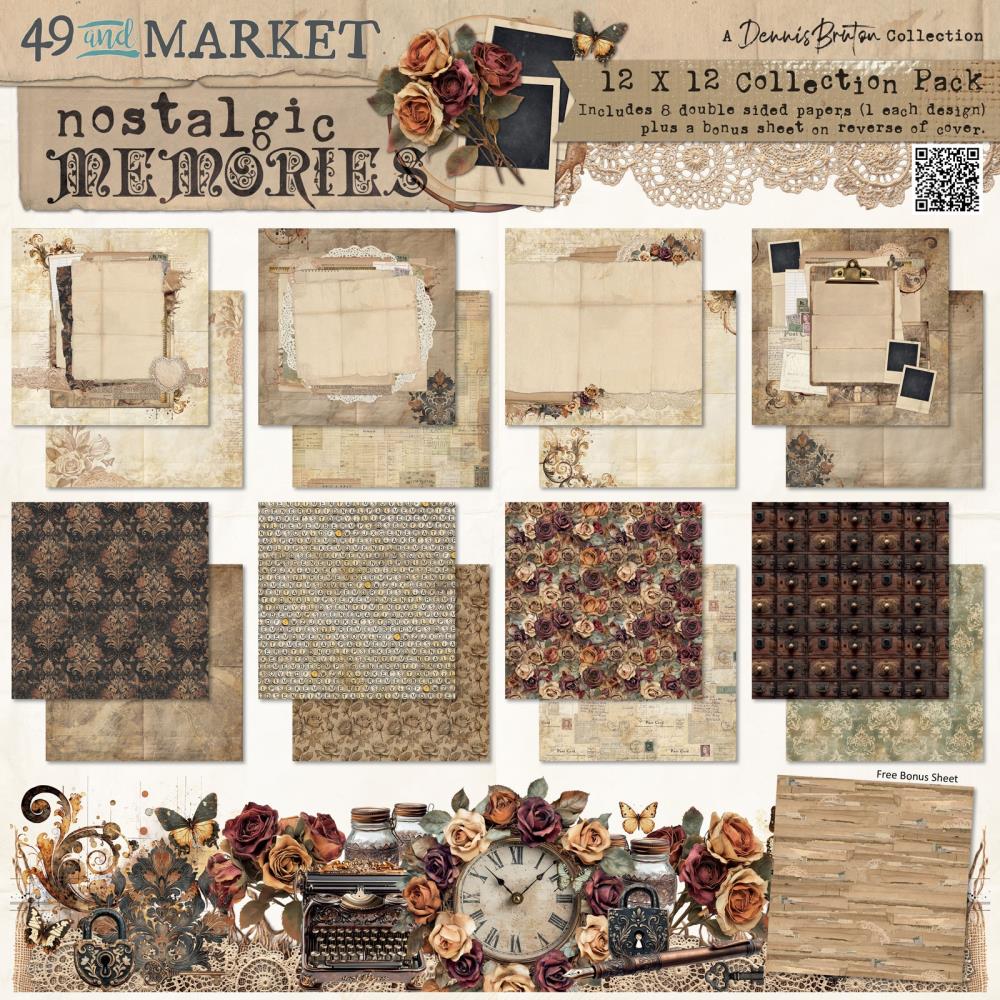 49 and Market - Nostalgic Memories 12x12 Collection Pack
