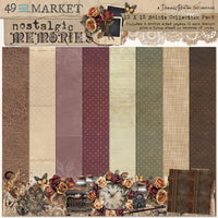 49 and Market - Nostalgic Memories 12x12 Solids Collection Pack