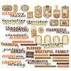 49 and Market - Season's Bounty Chipboard Set