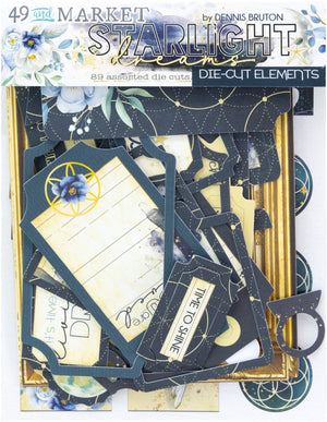 49 and Market - Starlight Dreams Die Cut Elements 89/Pkg