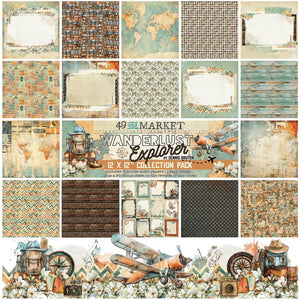 49 and Market - Wanderlust Explorer 12x12 Collection Pack