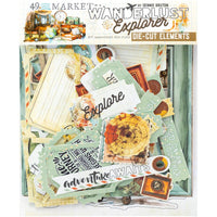 49 and Market - Wanderlust Explorer Die-Cut Elements