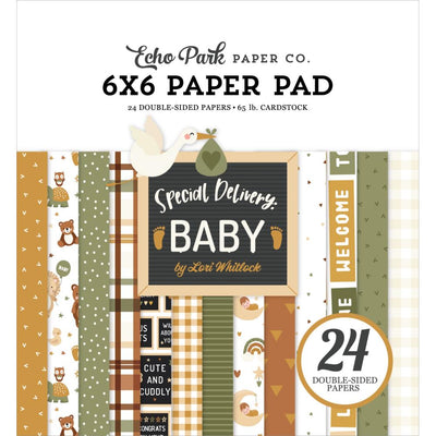 Echo Park - Special Delivery Baby 6x6 Paper Pad 24/Pkg
