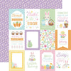 Echo Park - Easter Basket Paper - 3x4 Journaling Cards