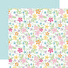 Echo Park - Easter Basket Paper - Spring Floral