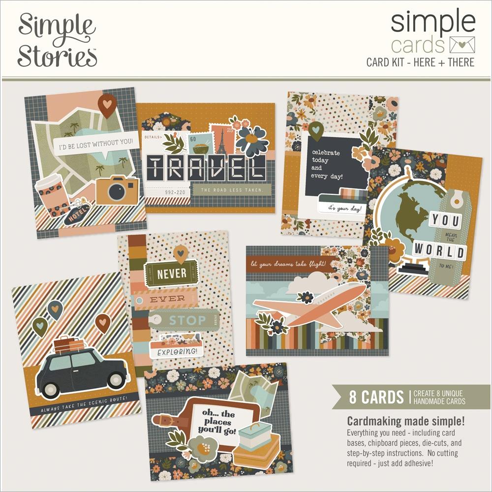 Simple Stories - Simple Cards Card Kit - Here & There
