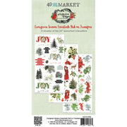 49 and Market - Evergreen Season Rub-On Transfer Set - Essentials