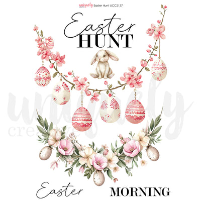 Uniquely Creative - Easter Hunt Cut-a-part Sheet