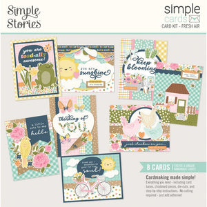 Simple Stories - Simple Cards Card Kit - Fresh Air