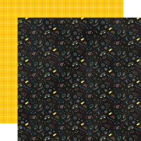 Echo Park - Field Trip Paper - Neon Chalkboard Doodles