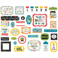 Echo Park - Field Trip Ephemera Die Cuts 33/Pkg